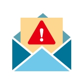 Report phishing icon